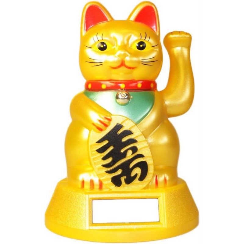 Waving cat. Chinese Lucky Cat.