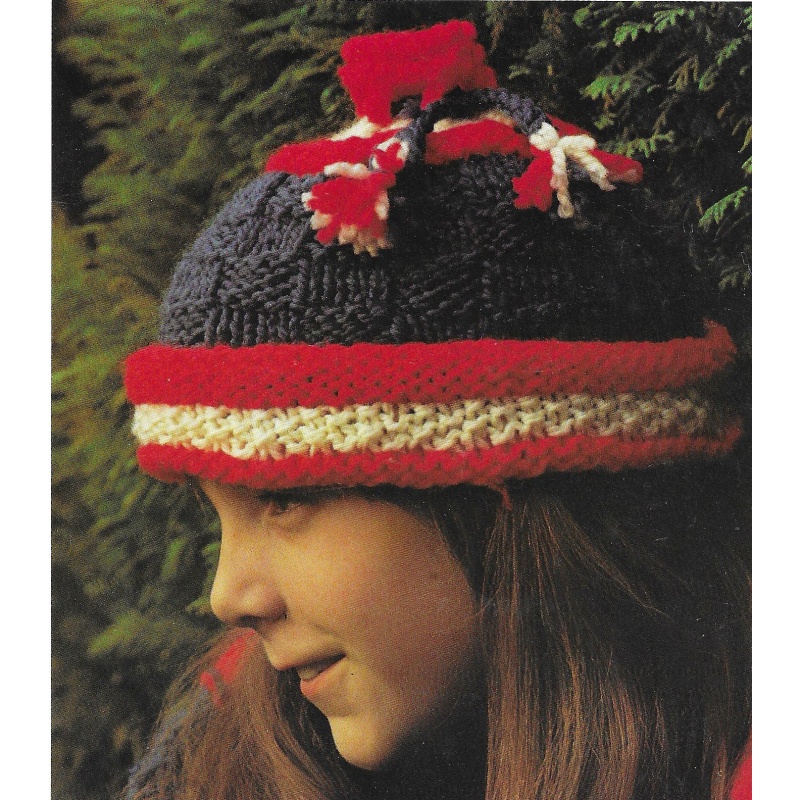 Children's Cap Knitting Pattern