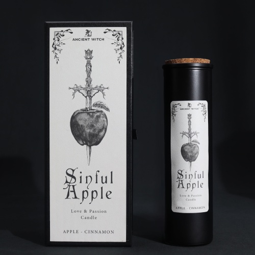 Ancient Witch Ritual Candles - Sinful Apple > Love, bold action, fearless attraction