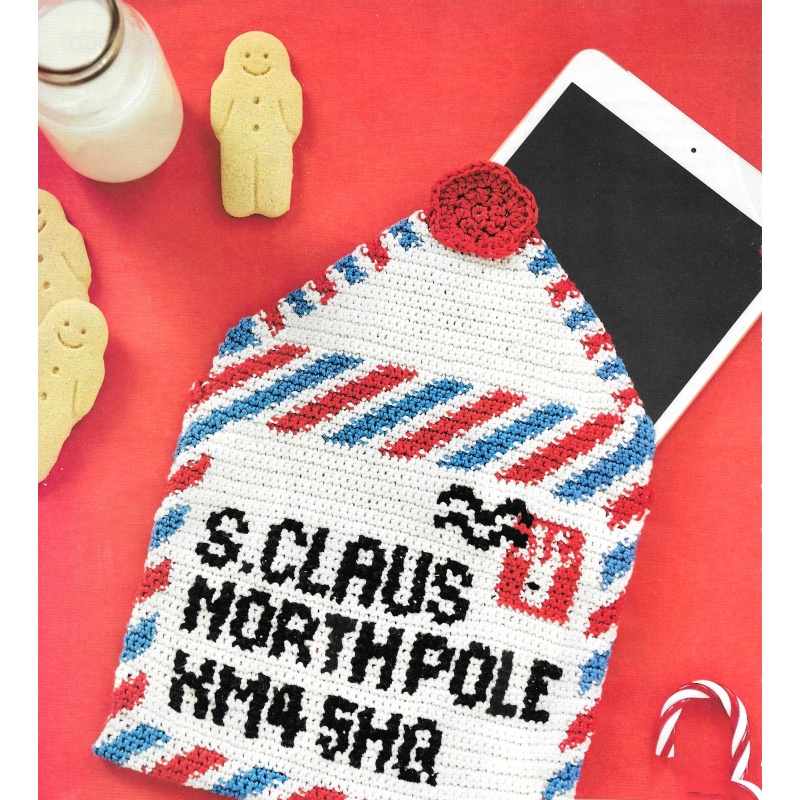 Letter to Santa Crochet Pattern - Also Gadget Case