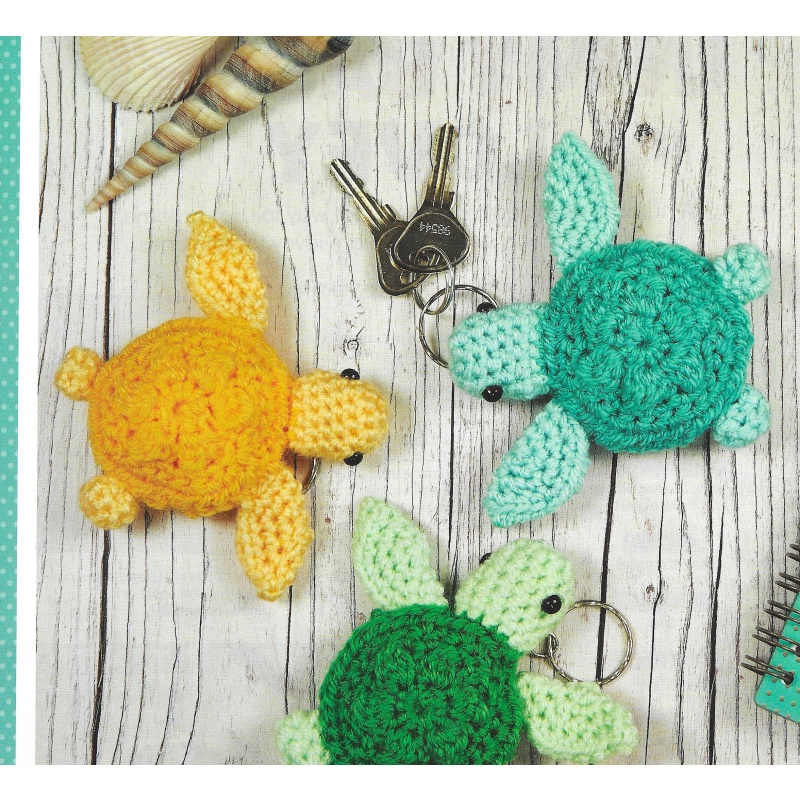 Turtle Crochet Keyring / Toy Pattern