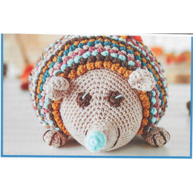 Hedgehog Toy  Crochet Pattern