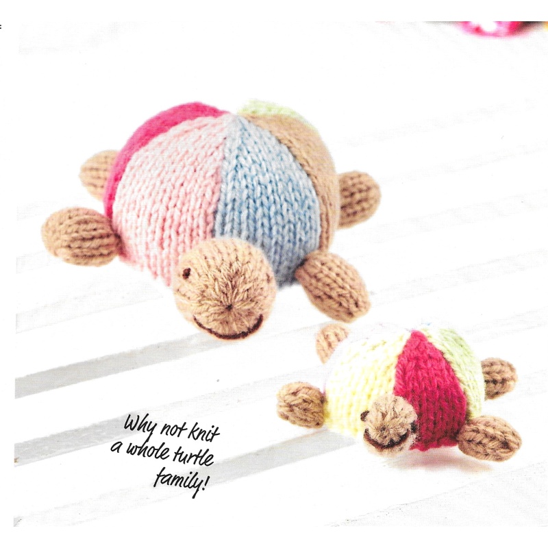 Family of Turtles Knitting Pattern toy