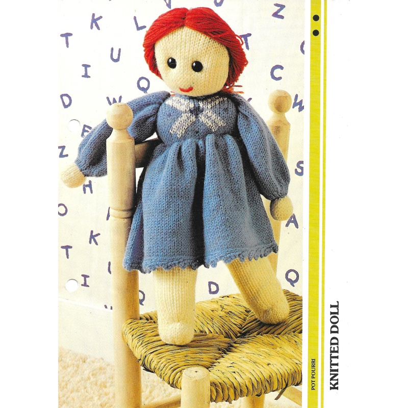 Knitted Doll Knitting Pattern