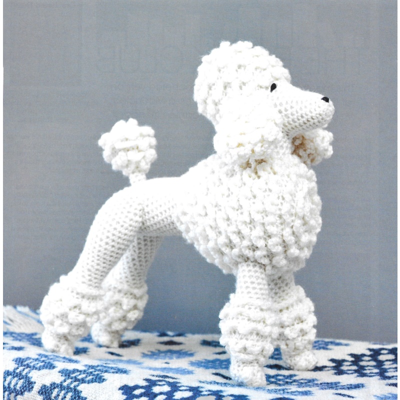 Poodle Crochet Pattern dog