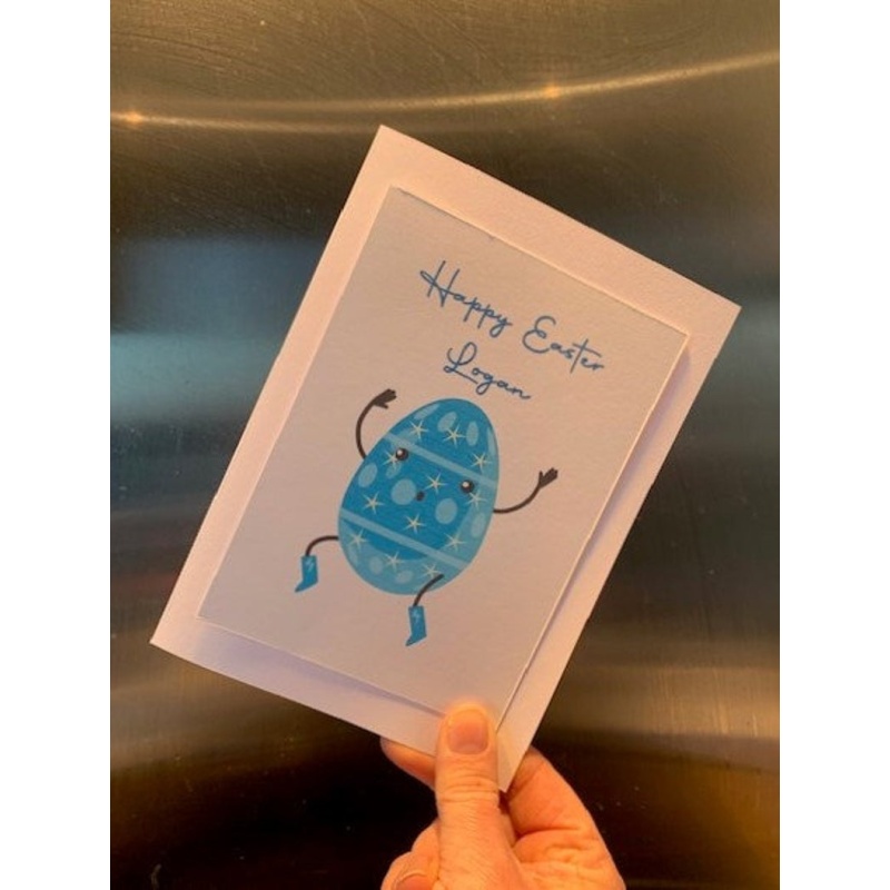 Personalised Easter card