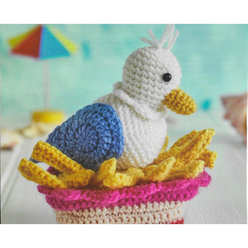 Seagull Toy  Crochet Pattern