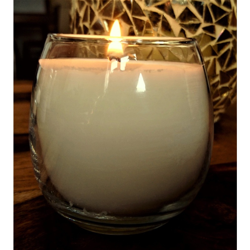 Door Candle in Bubble Glass