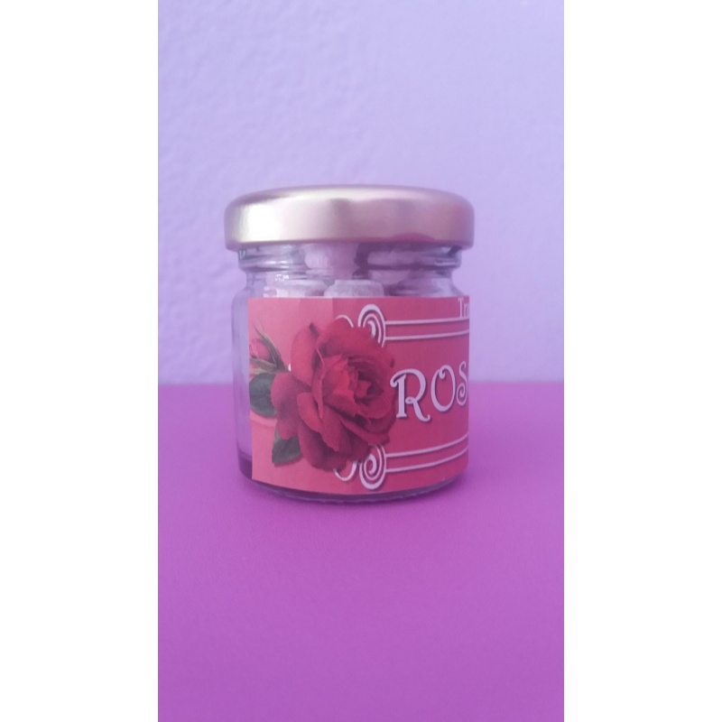 Rose Handmade Greek Resin Incense: A Fragrant Elixir for Love, Luck, Healing, and Devotion