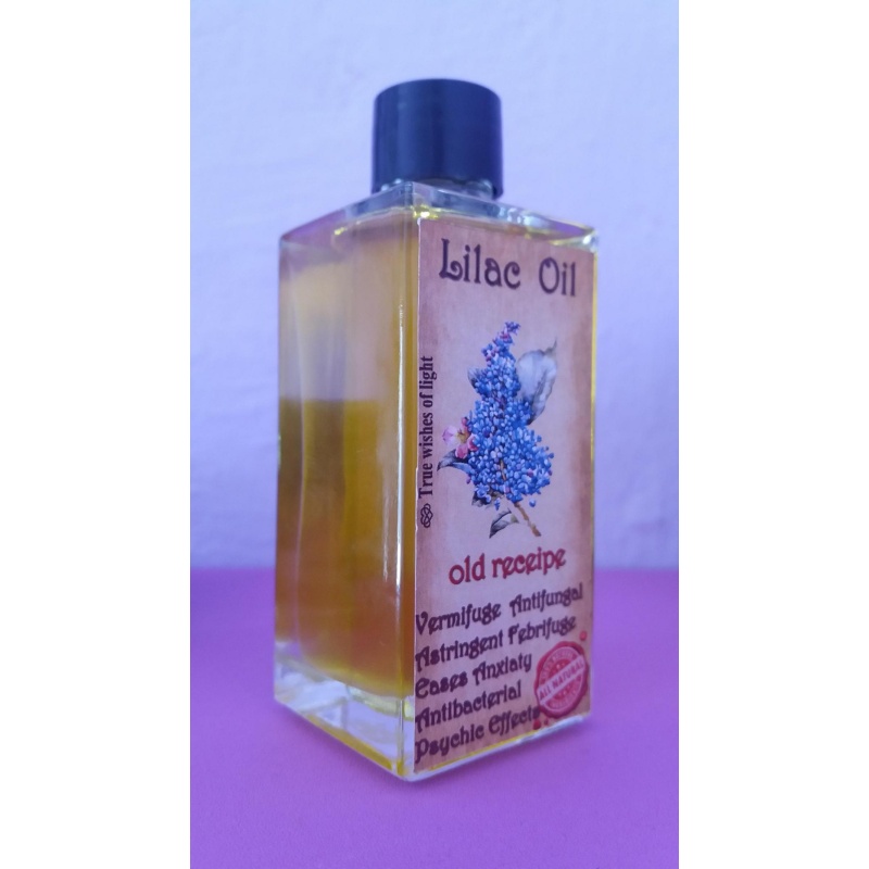 Lilac Oil Powerful Combat Against Bacterial, Fungal Infections, and the Elixir for Ageless Skin. Blossoming Beauty 50 ml