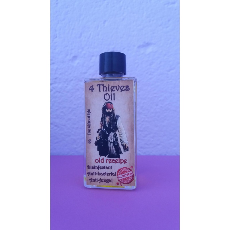 Four Thieves Oil  Embrace NatureFortitude 50 ml . A Potent Antiseptic, Antiparasitic, Antibacterial, and Antifungal Elixir