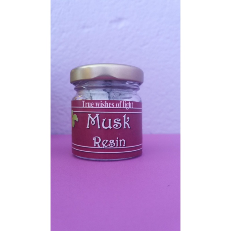 "Musk Handmade Greek Resin Incense: Evoke Love, Passion, Courage, and Fertility with an Ancient Fragrance"