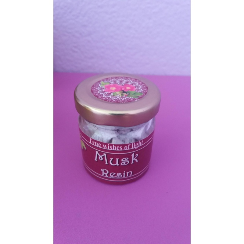 "Musk Handmade Greek Resin Incense: Evoke Love, Passion, Courage, and Fertility with an Ancient Fragrance"