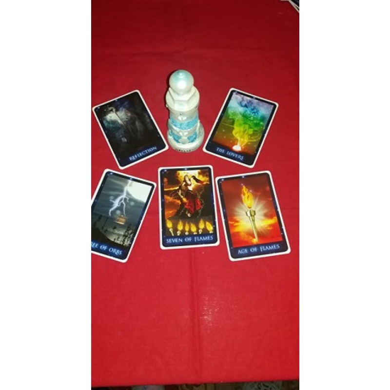 The Sirian Starseed Tarot. Reading with FIVE CARDS