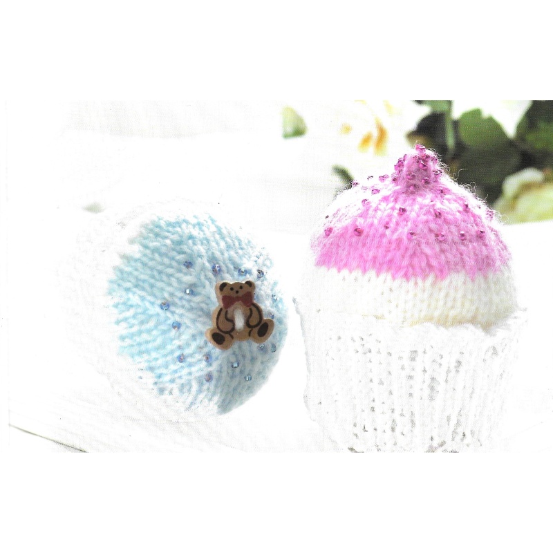 Baby Cup Cake Knitting Pattern