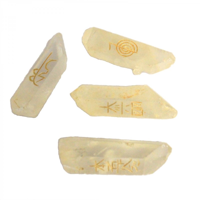 Feng shui Quatra-Set Natural Quartz