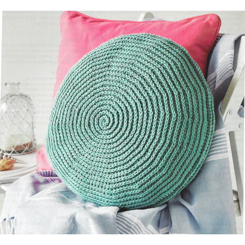 Round Cushion Beginner Friendly Crochet pattern