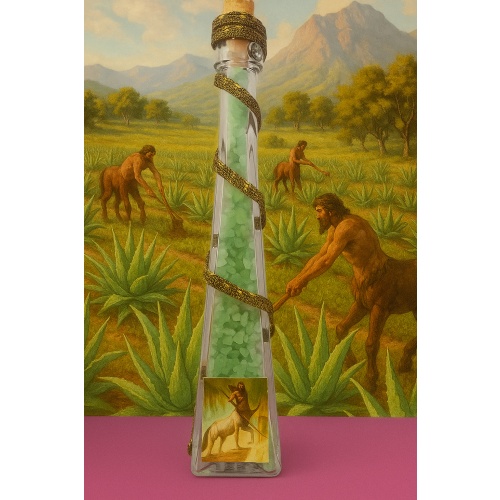 Centaur sea salts with pure aloe vera essential oil. Aromatherapy Smelling Salts