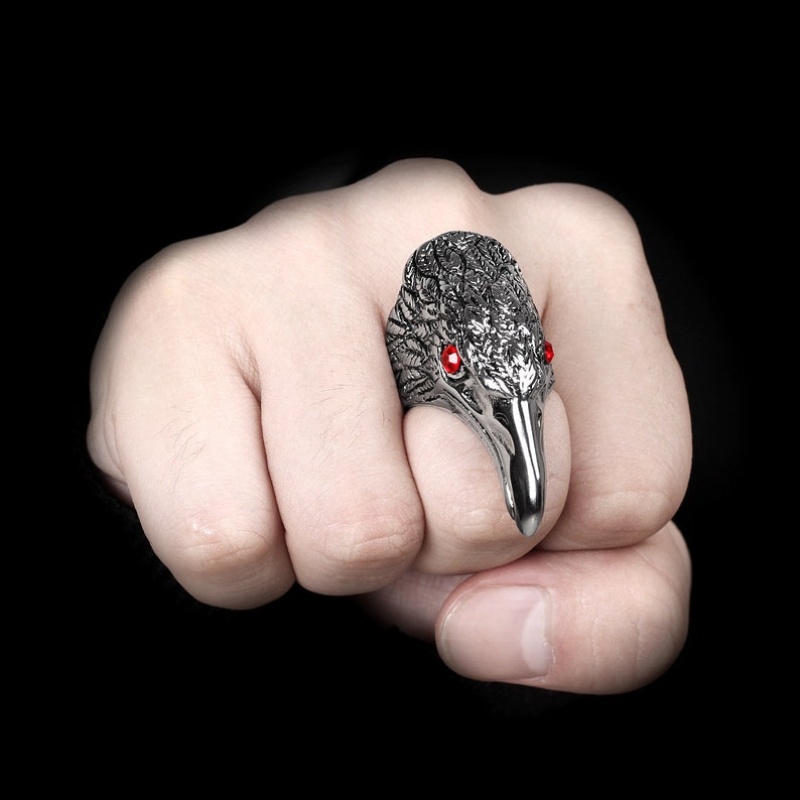 Raven Spirit Ring Vessel to help with Intuition and Wisdom