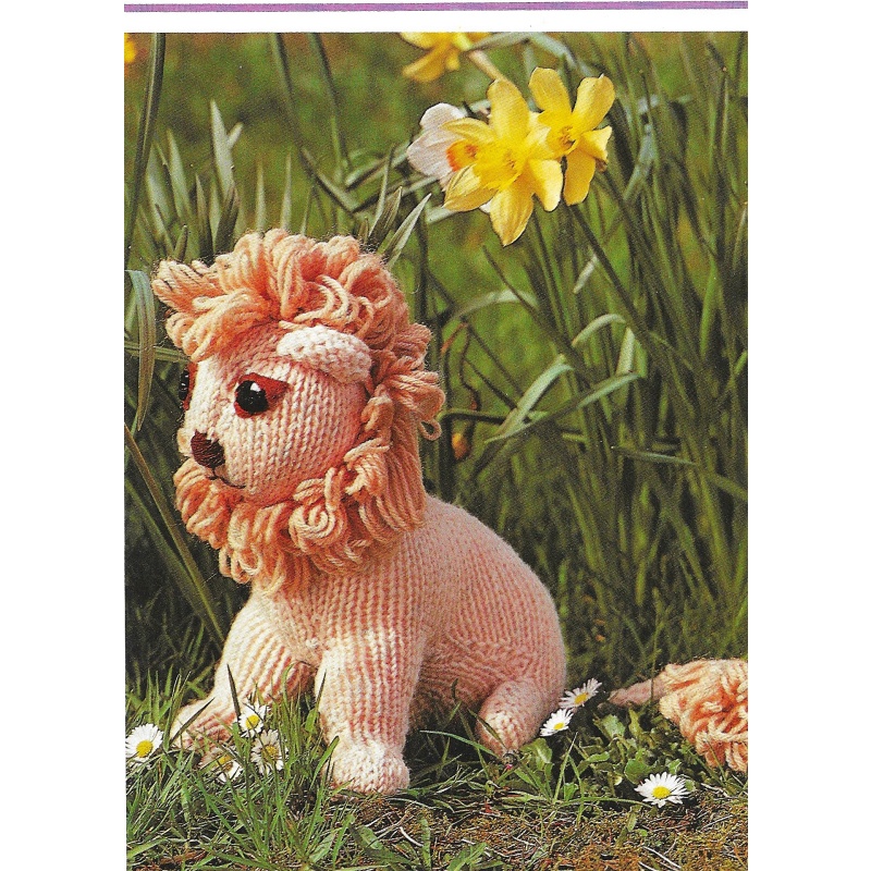 Lenny the Lion Knitting Pattern