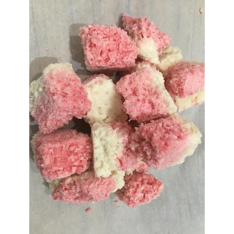 COCONUT ICE gluten free and suitable for vegans 200g