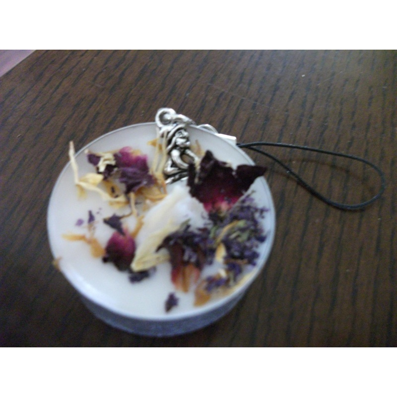 Blessed Witch Charm with Magickal Candle Send Messages to Another