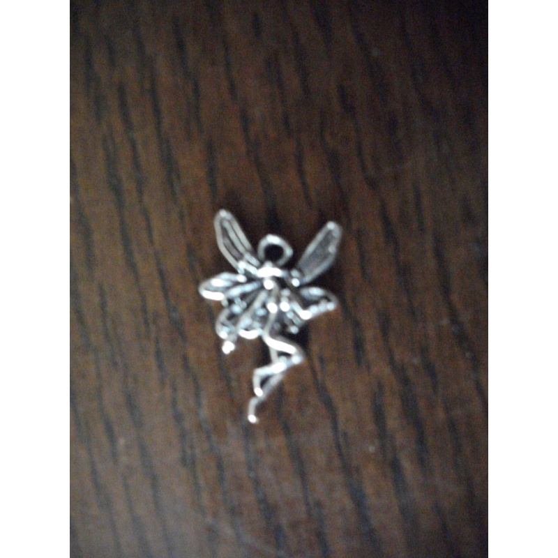 Blessed Fairy Charm with Magickal Candle to Attract Money