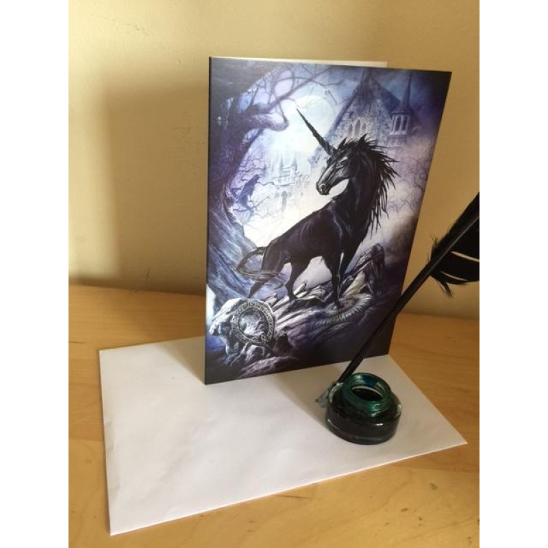 ALCHEMY GOTHIC NOCTICORN GREETING CARD