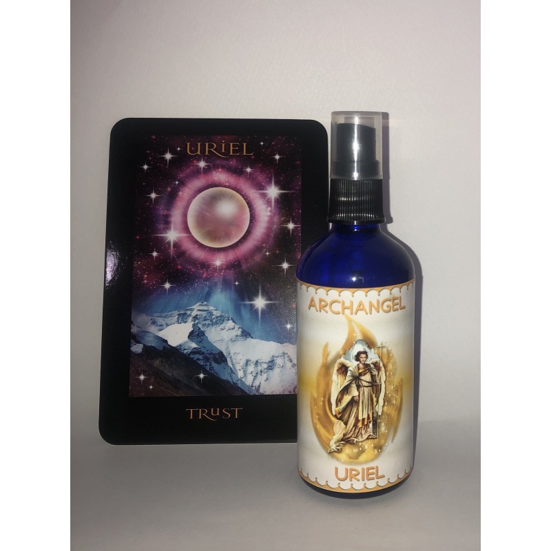 Archangel Uriel Aura & Room Spray 100ml: Illuminate Your Life with Divine Wisdom