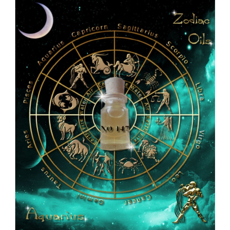 Aquarius Attract Good Luck Oil: Harnessing Favor and Fortune for the Aquarian Path  10ml