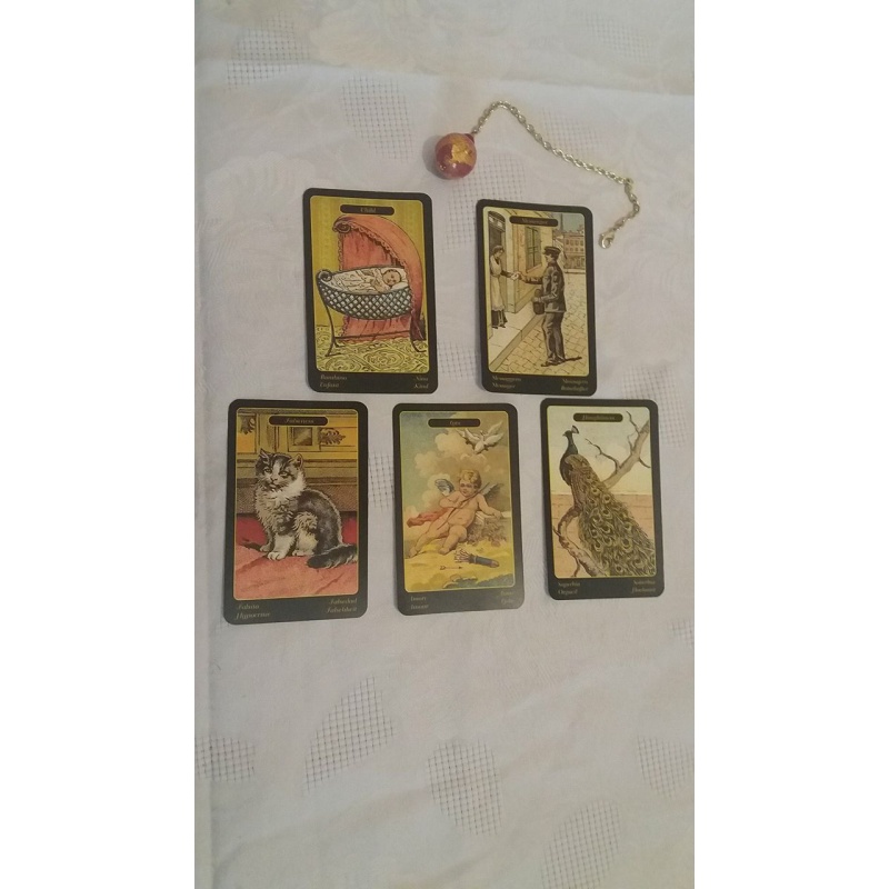 Gypsy Oracle Cards Reading with FIVE cards. ONE QUESTION