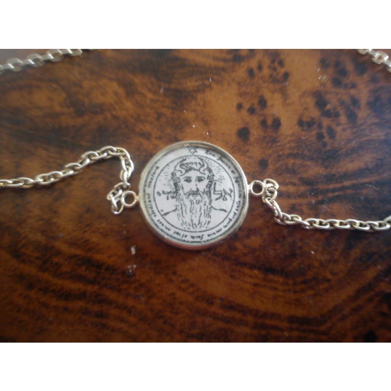 Powerful First Pentacle of Sun Bracelet. Brings the possessor all things may desire