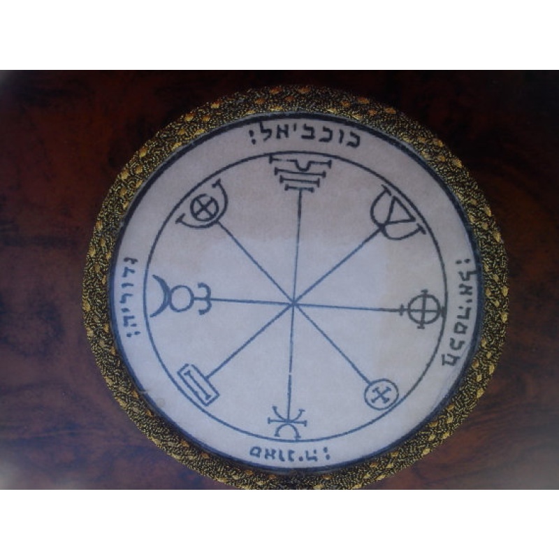 Third Pentacle of Mercury. Influences the written word, tending to make one eloquent in letters, papers, or any writing.