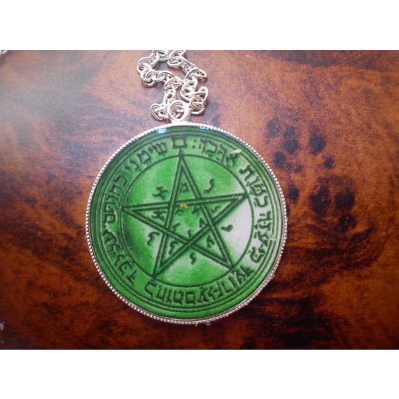 Powerful Second Pentacle of Venus pendant for grace and honor in Love.Valentine day, great power, Seal of Solomon, Talisman, Angles, Genesis