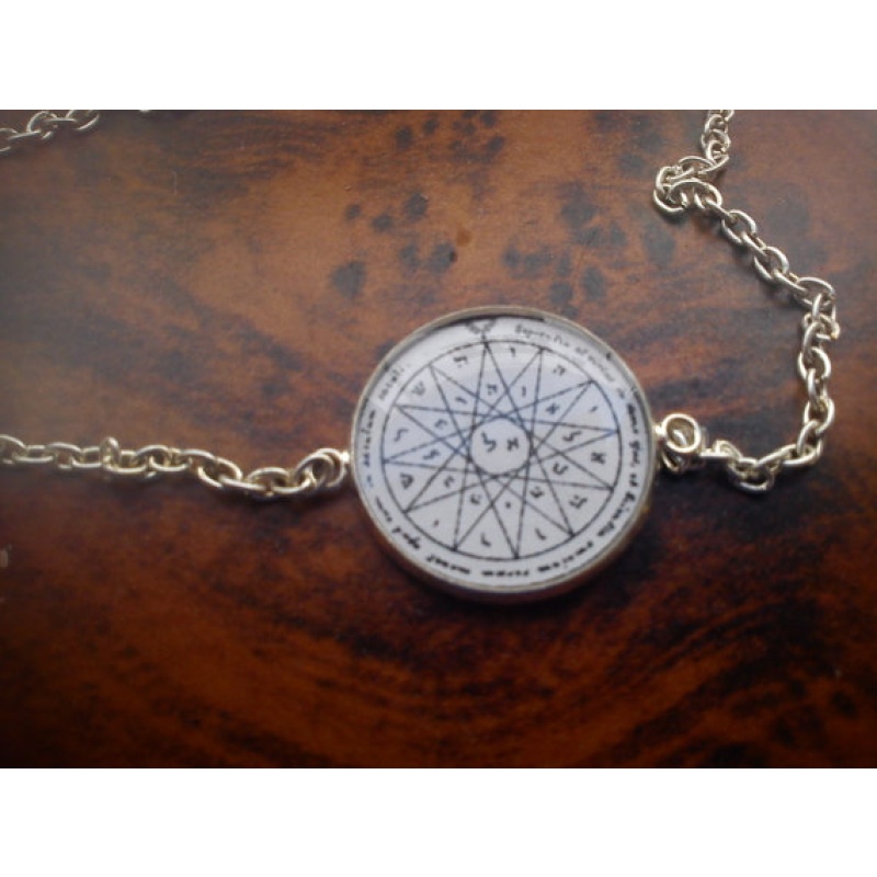 Fourth Pentacle of Mercury Bracelet. For understanding and Knowledge of all things created, and to seek out and penetrate into hidden things