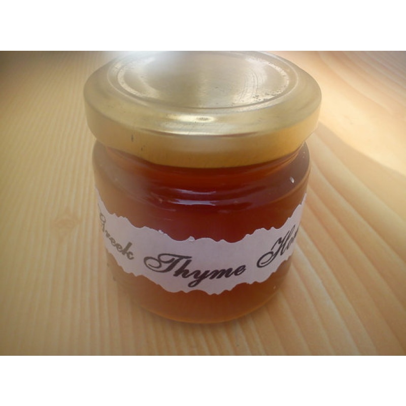 Greek Thyme Honey. Jar Honey.