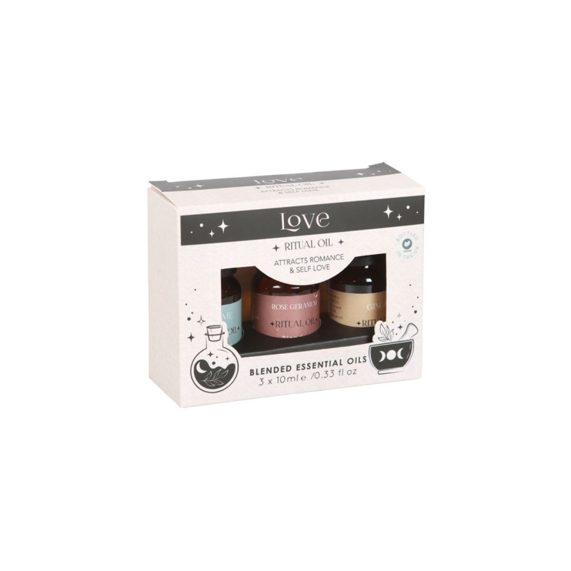 Set of 3 Love Ritual Blended Essential Oils