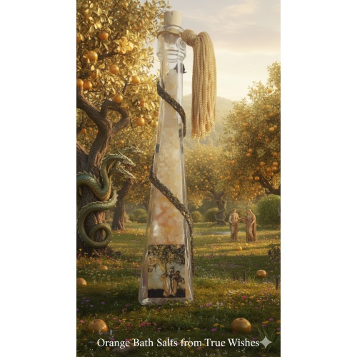 The Garden of Hesperides – Luxurious Sea Bath Salts with Pure Orange Essential Oil