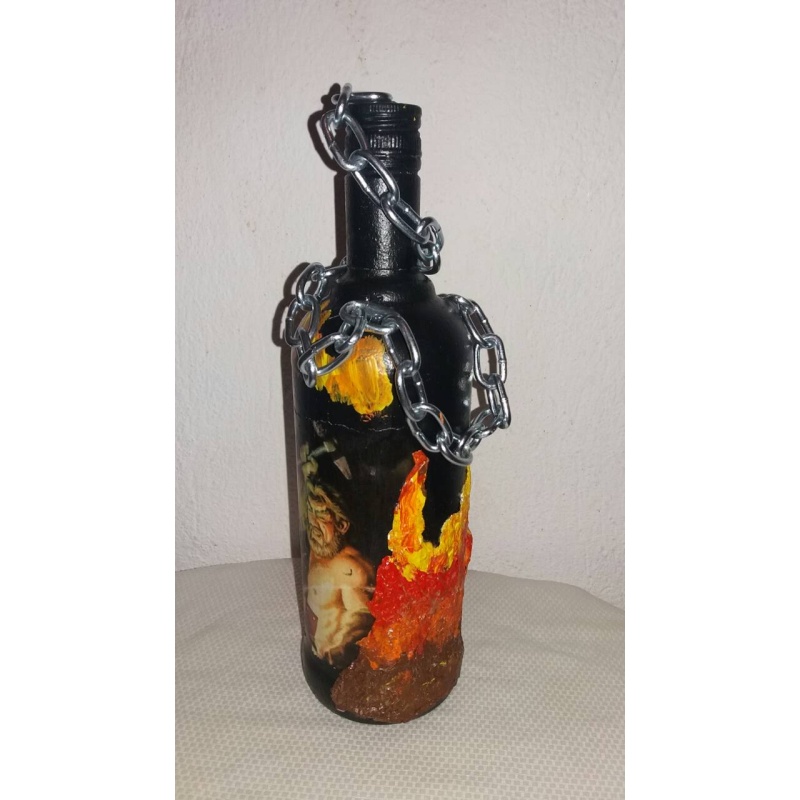 Greek God Hephaestus Hammer Altar Tool - Embrace the Fiery Power of the God of Fire, Blacksmiths, and Craftsmen-Handcrafted and Hand Painted